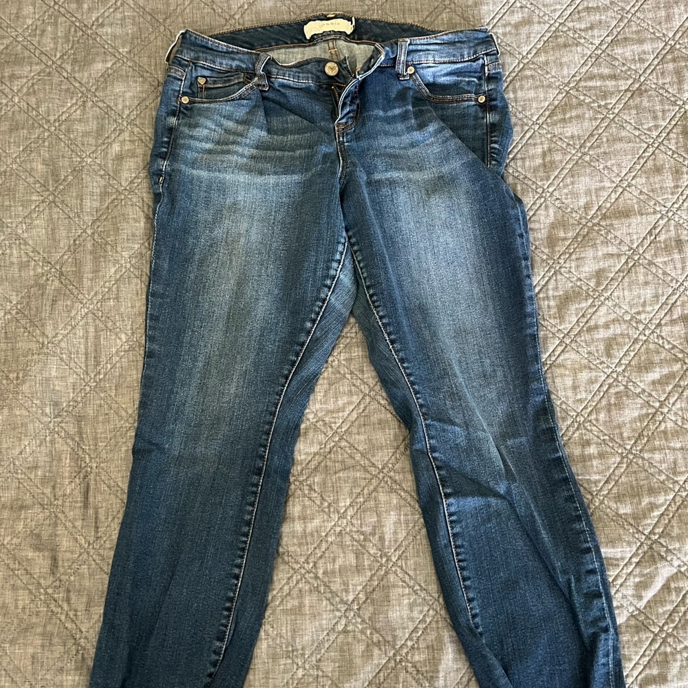 Torrid crop denim